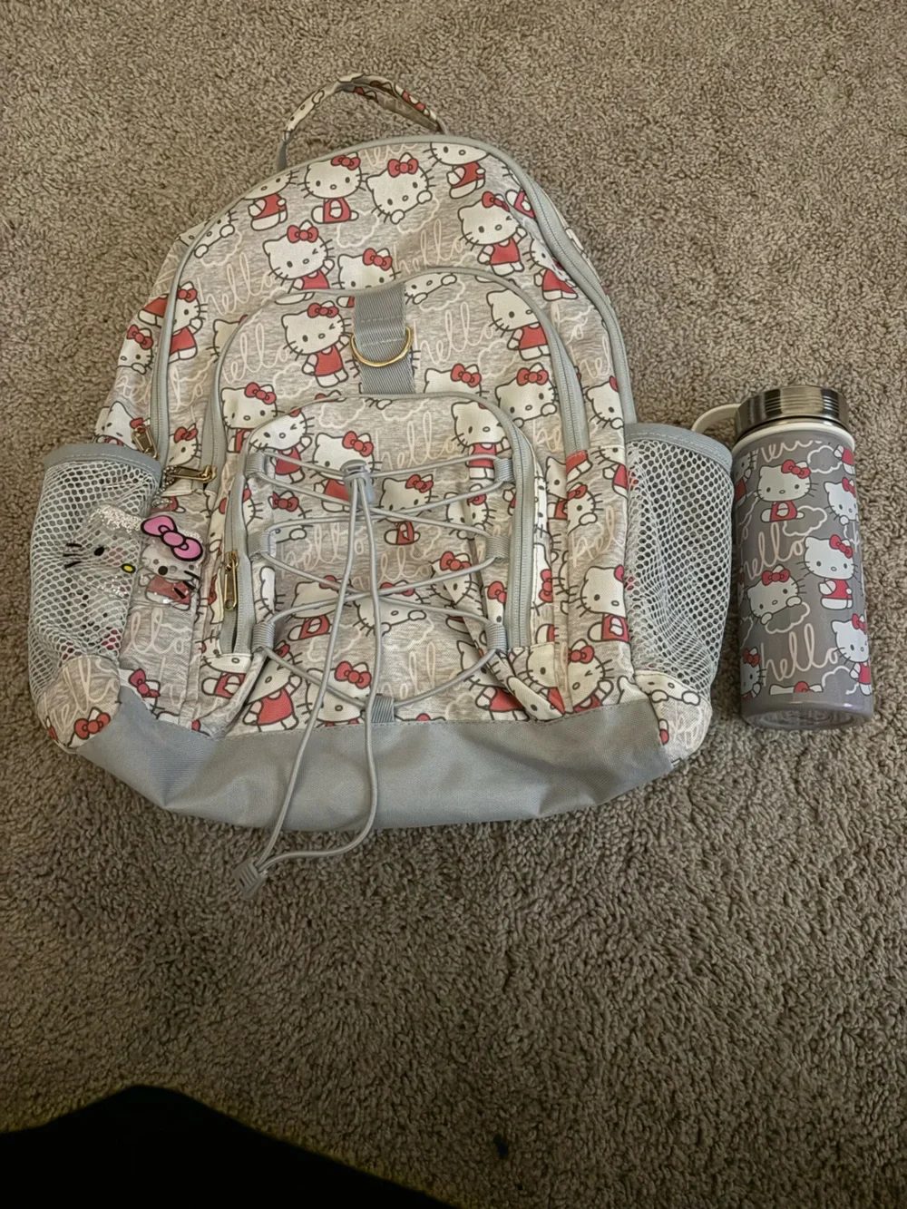 Pottery Barn X Hello Kitty Gear-up Backpack & Water bottle
